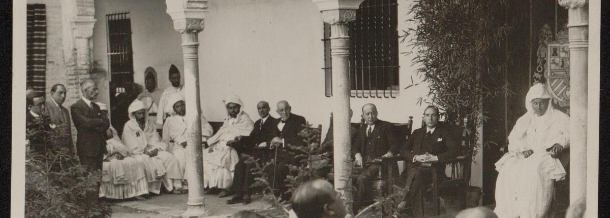 Visita del Jalifa de Marruecos a la Casa del Chapiz (1932)